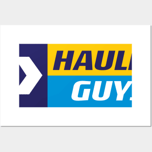 Hauler Guys Horizontal front and back design Posters and Art